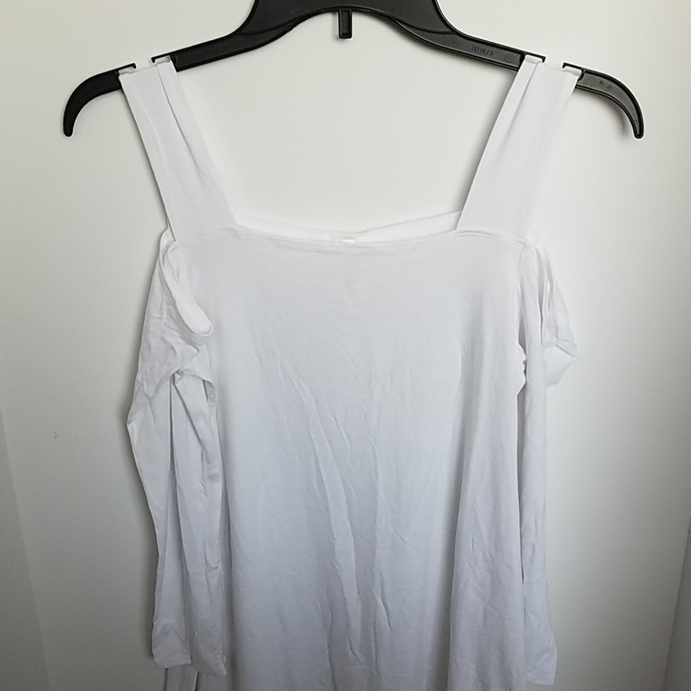 NEW White Isaac Liev Women's 3/4 Sleeve Tunic